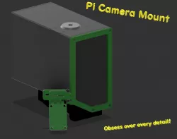 Raspberry Pi Camera V2 Snapmaker 2 Toolhead Mount
