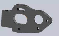 RC F1: HPD EVO Right Pod for Brushed Motors