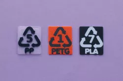 Recymbol - Customizable recycling symbols and library