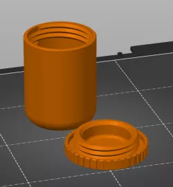 Salt-pepper-chilli container