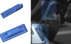 Scottoiler tube holder