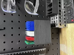 Shim Holder for Pegboard