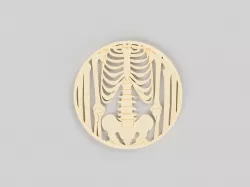 Skeleton Bones Coaster