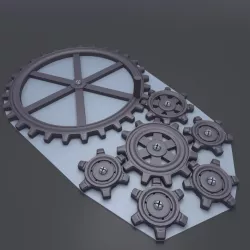 Snap Together Mechanical Gears