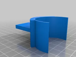 Spool holder for 40mm PVC Pipe