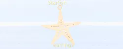 Starfish earrings
