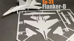 Su-33 Flanker-D Kit Card