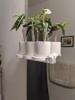 Suction Cup Planter Shelf