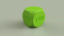 The Binary Dice