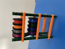 Tiny Spool Holder Display Rack