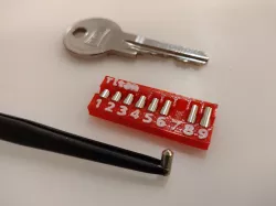 Titan lock pins decoder