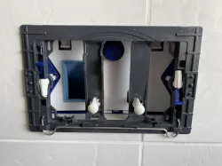 Toilet cleaning tab holder for concealed Toilets (Geberit 12cm)
