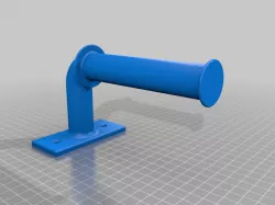 Toilet Roll Holder - simple right angle