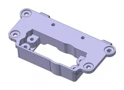 TRX-4 forward servo mount