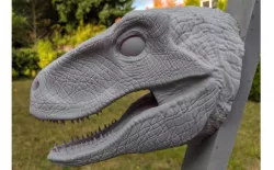 Velociraptor Head For Wall (Large)