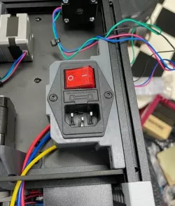 Voron Zero Power Socket Inlet