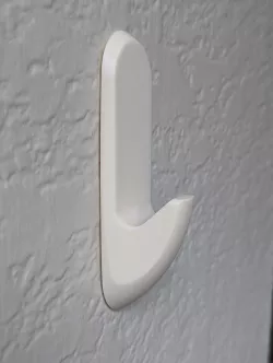Wall Hook for Large Velcro Command Strip