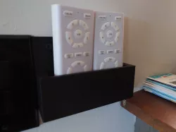 Wall remote holder