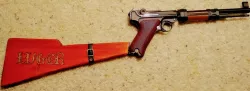 WE airsoft luger carbine outer barrel