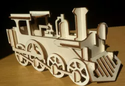 Wooden Toy Train