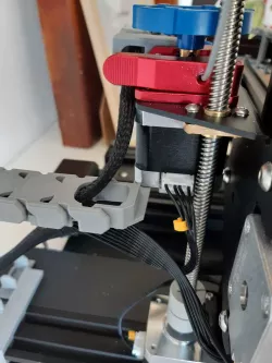 Z axis stepper motor cable chain connector ender3 v2