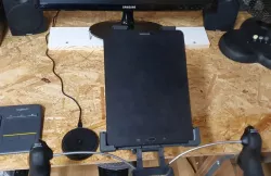 Zwift Companion App TACX Tablet Holder Extension to use Zwift Companion App on the Tablet