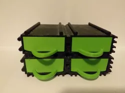 1x1 Stackable Storage Box