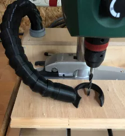 40mm flexible segmented drillpress hose