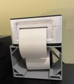 4x6 Label Printer Stand [for large label rolls]
