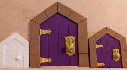 Alice in Wonderland door