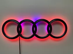 Audi Lighted Logo