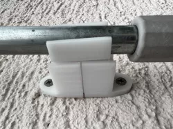 Awning crank fixture