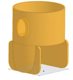 Baby camera mount for Kura bed and Eufy