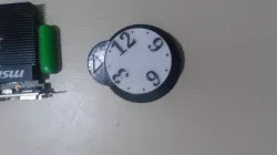 backwards wall clock