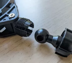 ball joint adapter for pc fan mount with suction cup 