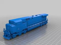 	BC rail DASH 9 4644