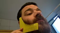 Beard shaping tool