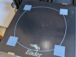 Bed Levelling Test Print (200mm x 200mm)