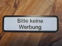 Bitte keine Werbung