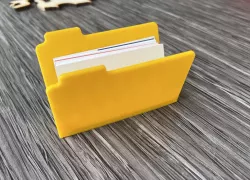 Business Card Folder Holder