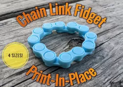 Chain Link Fidget (Print-In-Place)