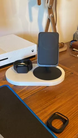 Charging Dock for Apple Watch and Anker MagSafe Charger