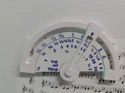 Chef's Slide Rule