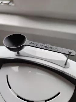 Coffee Scoop With Throne