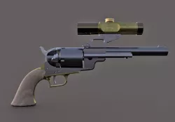 Colt Walker "BadAss" Conversion