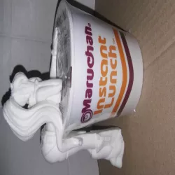 Cup Noodles lid holder