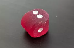 D2 Dice with Pips (2-sided dice)