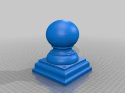 Deck post cap