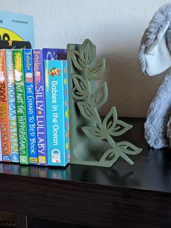 Decorative Leaf Book Ends