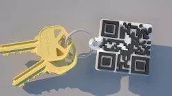 DIY QR CODE nametag !